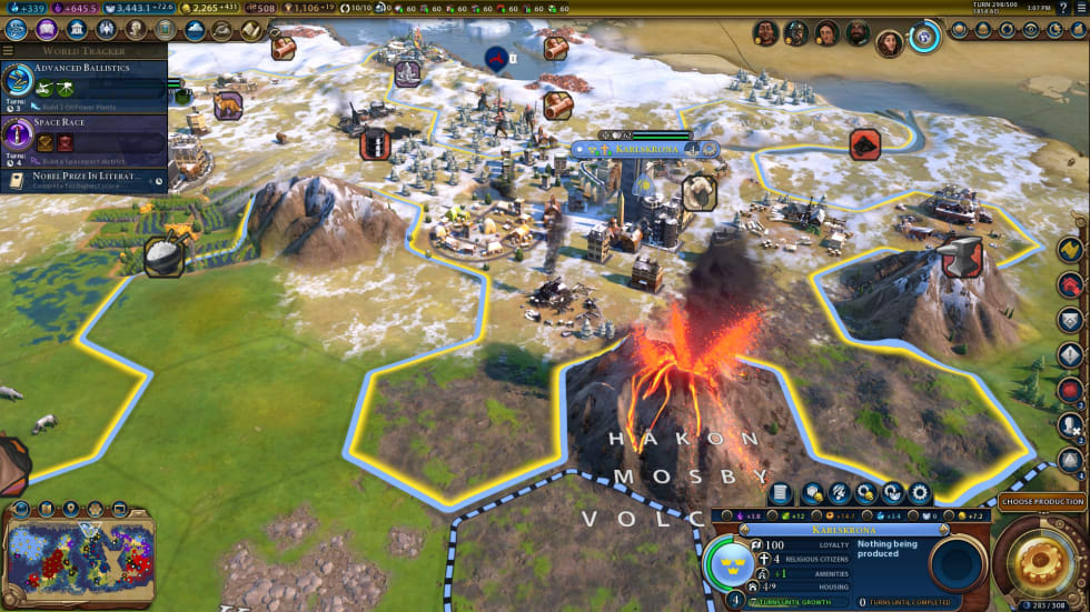 Bild från Civilization VI: Gathering Storm